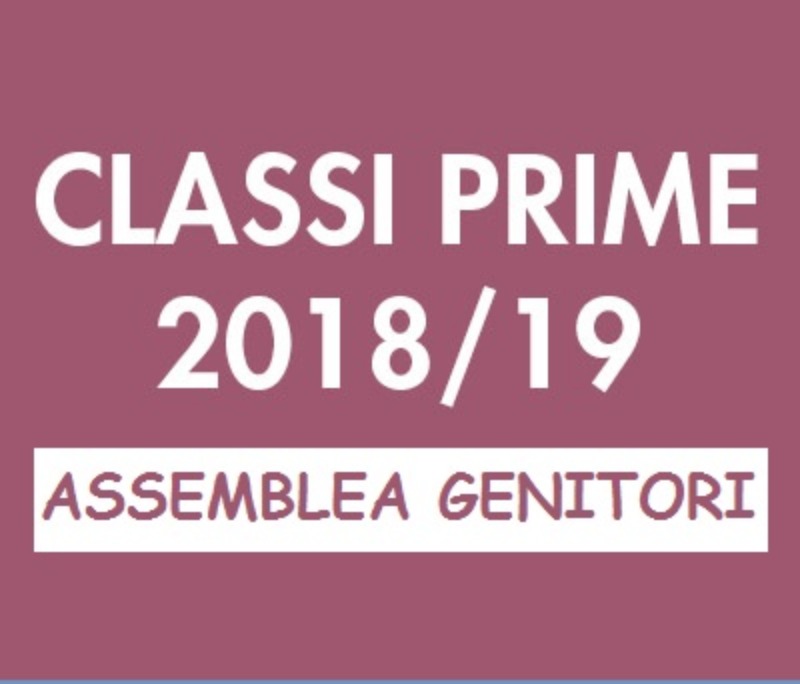 Classi PRIME I.C. Bracco - Assemblea Genitori 